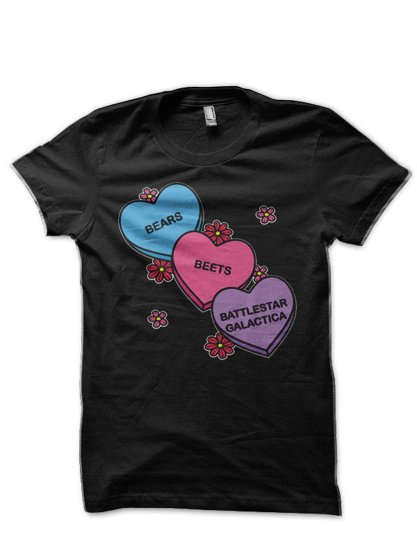 Bears. Beets. Battlestar Galactica. T-Shirt Hoodie, Sweatshirt | CoreVibeTees.com