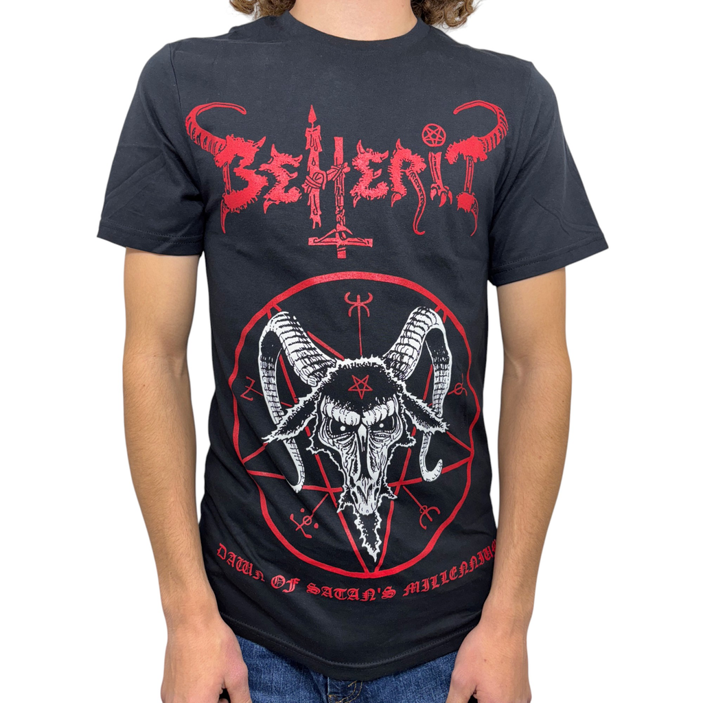 Beherit Dawn of Satan's Millennium T-Shirt Hoodie, Sweatshirt | CoreVibeTees.com (Image 3)
