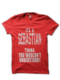 Sebastian Red T-Shirt Hoodie, Sweatshirt | CoreVibeTees.com