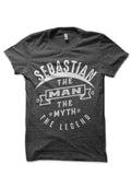 Sebastian Half Sleeve T-Shirt Hoodie, Sweatshirt | CoreVibeTees.com