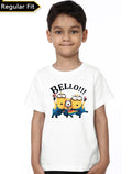 Bello Kids Unisex White Tee Hoodie, Sweatshirt | CoreVibeTees.com