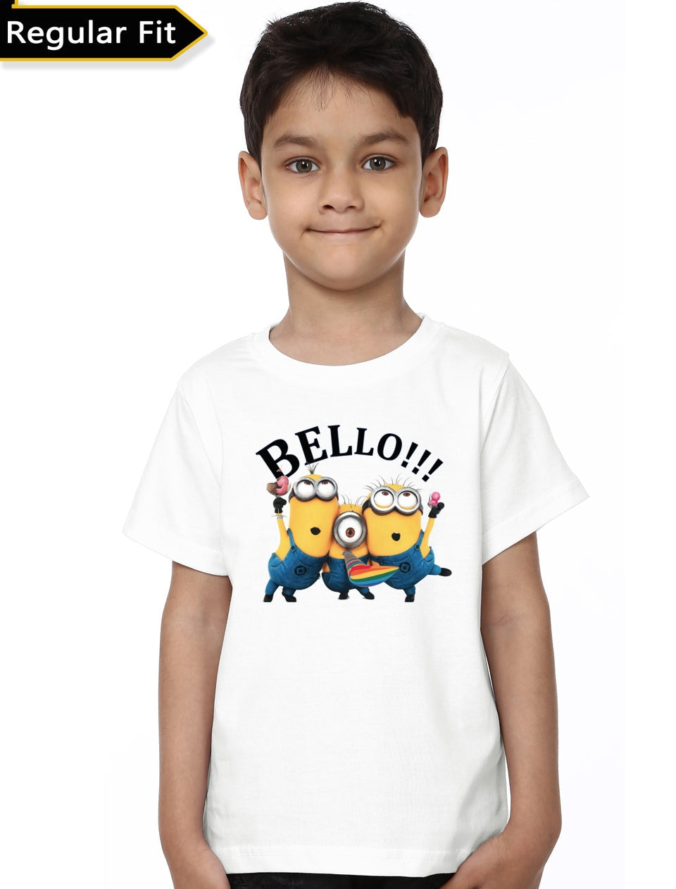 Bello Kids Unisex White Tee Hoodie, Sweatshirt | CoreVibeTees.com