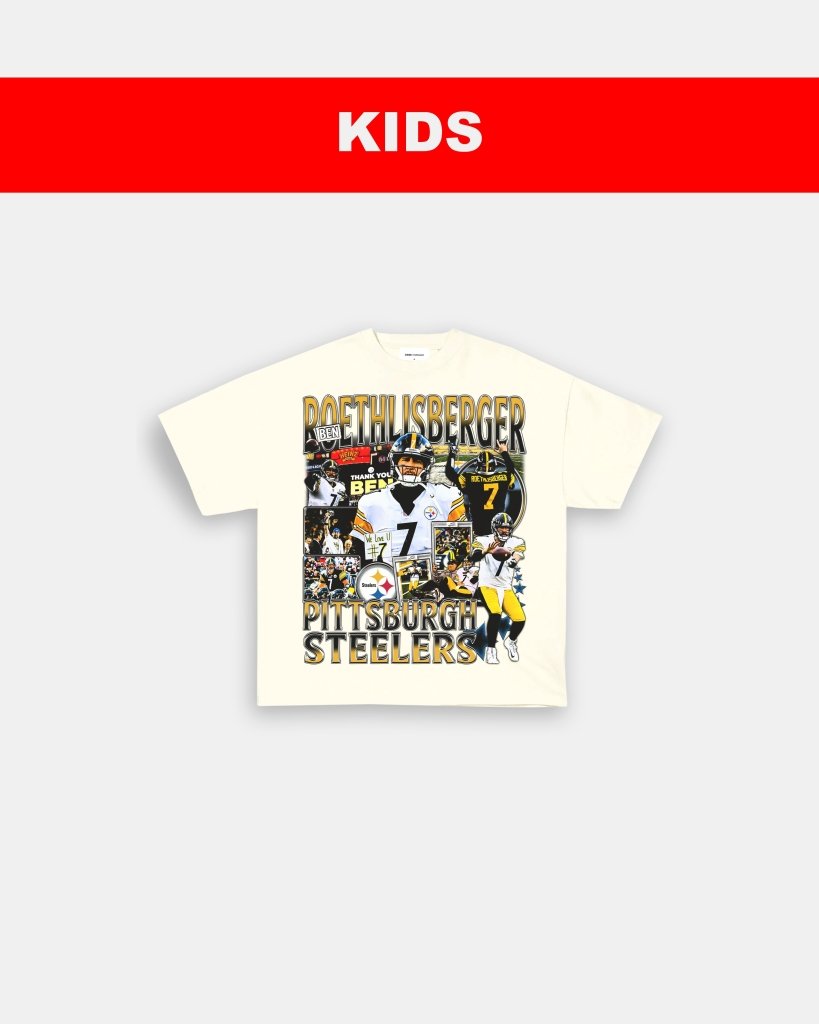 BEN ROETHLISBERGER - KIDS TEE Hoodie, Sweatshirt | CoreVibeTees.com (Image 4)