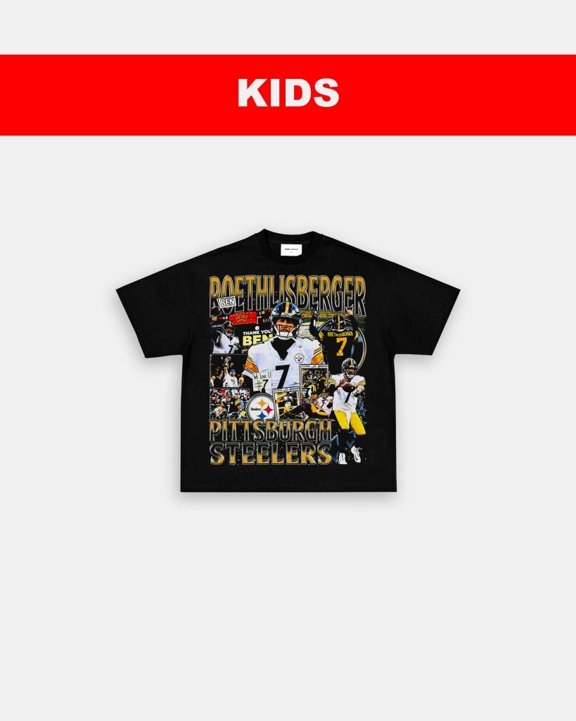BEN ROETHLISBERGER - KIDS TEE Hoodie, Sweatshirt | CoreVibeTees.com (Image 3)
