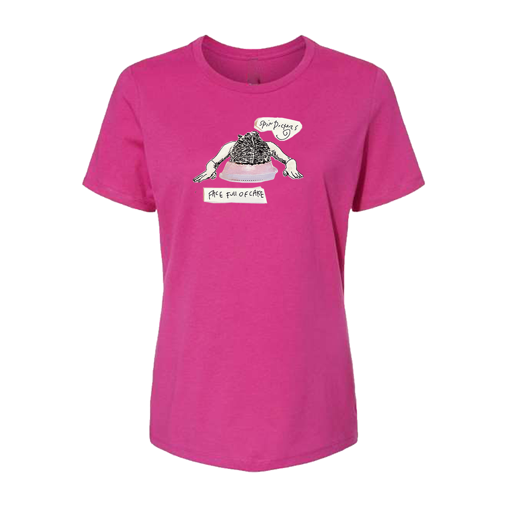 Ladies Face Full Of Cake Berry T-Shirt Hoodie, Sweatshirt | CoreVibeTees.com (Image 1)