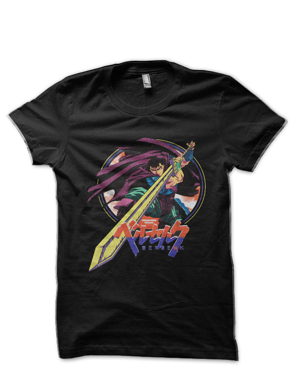 Berserk  Black T-Shirt Hoodie, Sweatshirt | CoreVibeTees.com