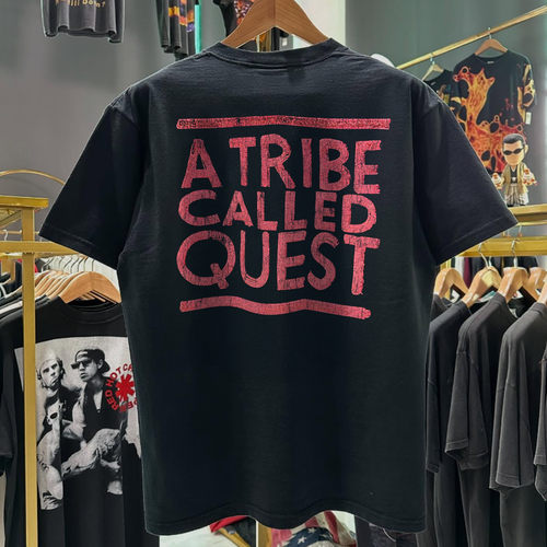 1991 TRIBE CALLED QUEST 'LOW END THEORY' WASHED BLACK T-SHIRT Hoodie, Sweatshirt | CoreVibeTees.com (Image 2)