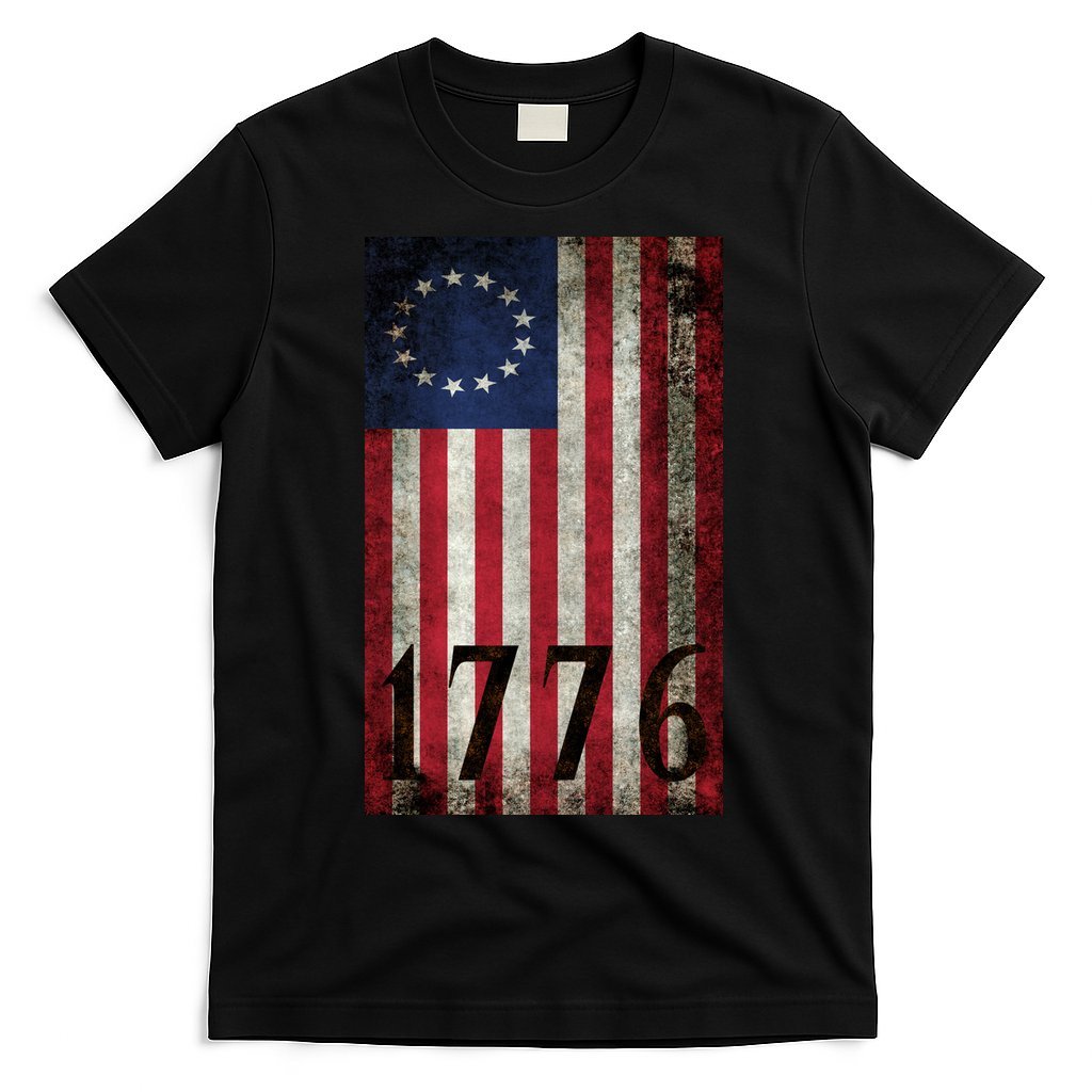 Betsy Ross 1776 13 State Original Colonies Flag T-Shirt Hoodie, Sweatshirt | CoreVibeTees.com
