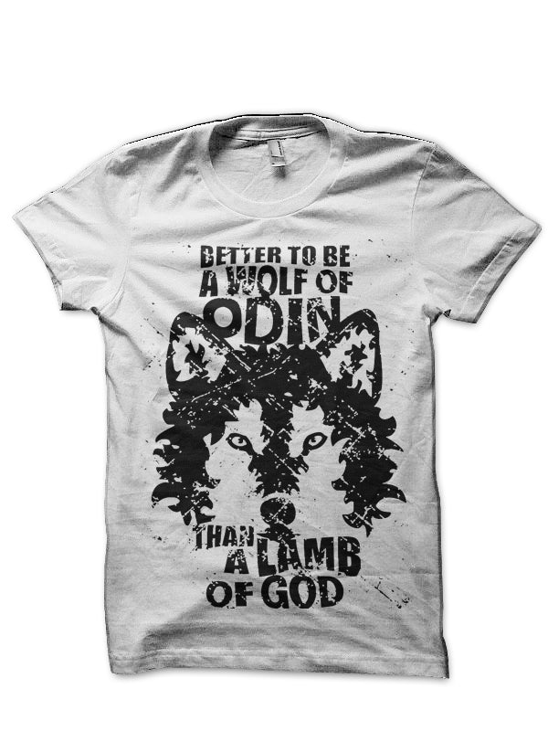 Better To Be Wolf Of Odin Than A Lamb Of God T-Shirt Hoodie, Sweatshirt | CoreVibeTees.com