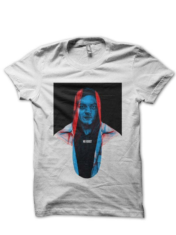 Mr Robot White T-Shirt Hoodie, Sweatshirt | CoreVibeTees.com