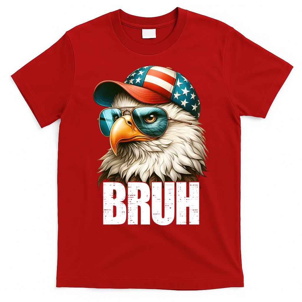 Bruh Fourth 4th Of July Eagle American Patriotic T-Shirt Hoodie, Sweatshirt | CoreVibeTees.com
