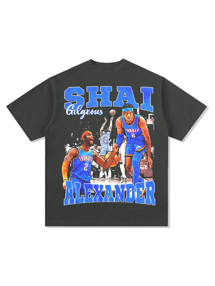 Shai Gilgeous-Alexander Tee NBA 2024 Style001 Hoodie, Sweatshirt | CoreVibeTees.com (Image 2)
