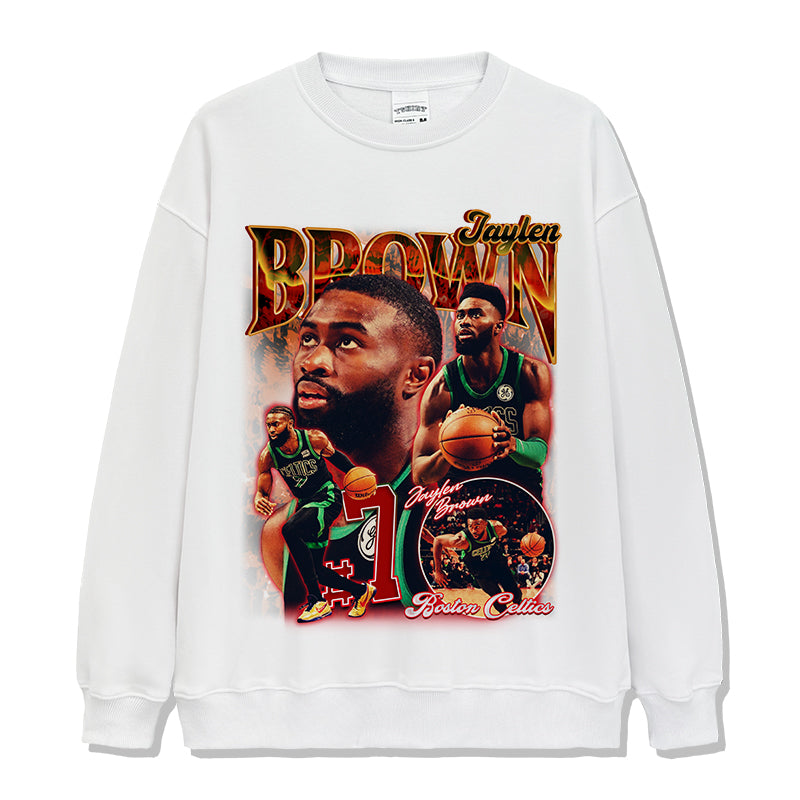 Jaylen Brown Sweatshirt NBA 2024 Style001 T-Shirts, Hoodie | CoreVibeTees.com (Image 2)