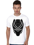 Black Panther Geometric Mask White T-Shirt Hoodie, Sweatshirt | CoreVibeTees.com