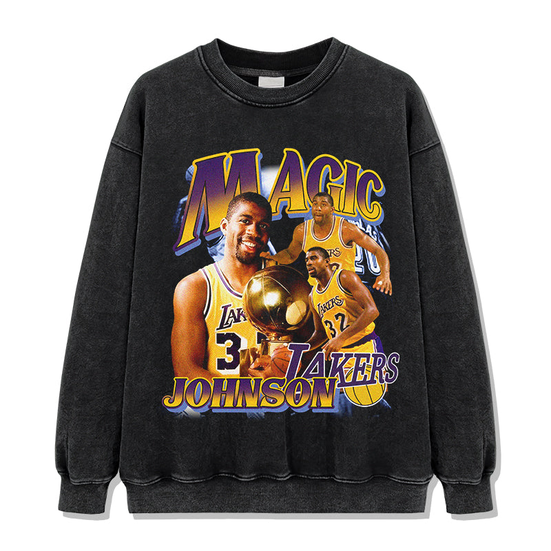 Magic Johnson Sweatshirt NBA 2024 T-Shirts, Hoodie | CoreVibeTees.com (Image 4)