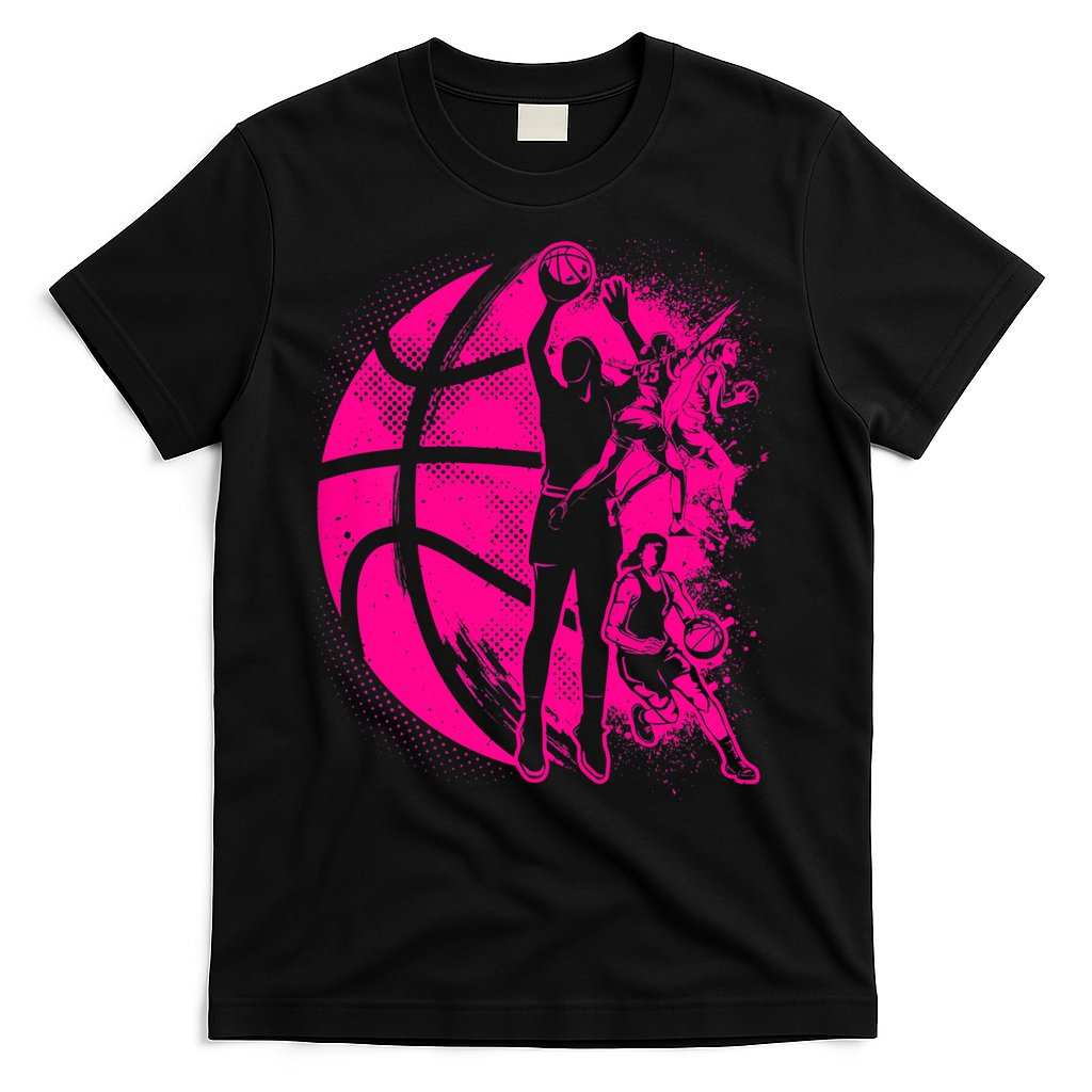 Basketball Girl Wo Female Basketball Team T-Shirt Hoodie, Sweatshirt | CoreVibeTees.com