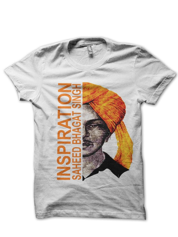 Bhagat Singh White T-Shirt Hoodie, Sweatshirt | CoreVibeTees.com