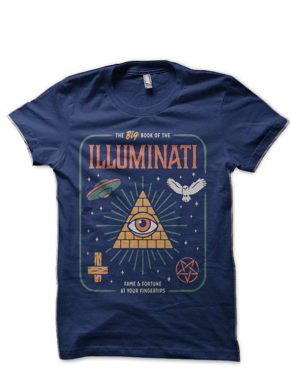 The Big Book Of The Illuminati T-Shirt Hoodie, Sweatshirt | CoreVibeTees.com