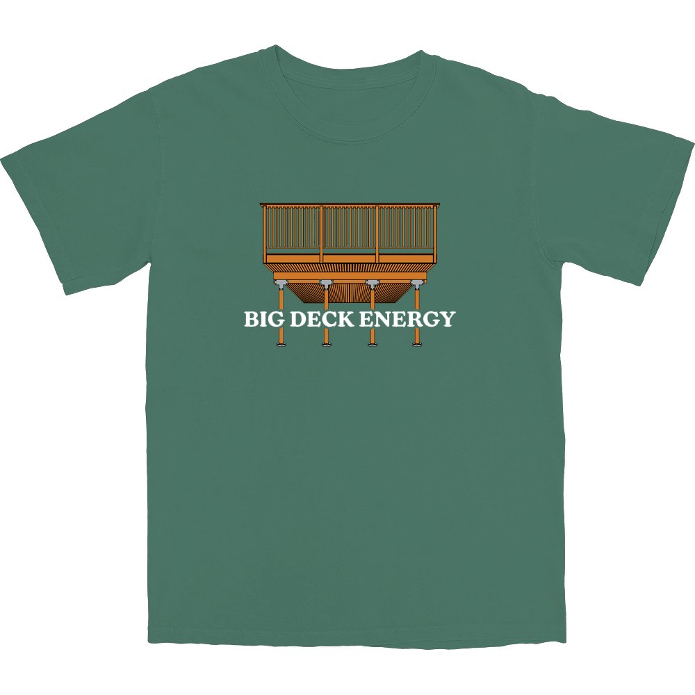 Big Deck Energy T Shirt Hoodie, Sweatshirt | CoreVibeTees.com (Image 1)