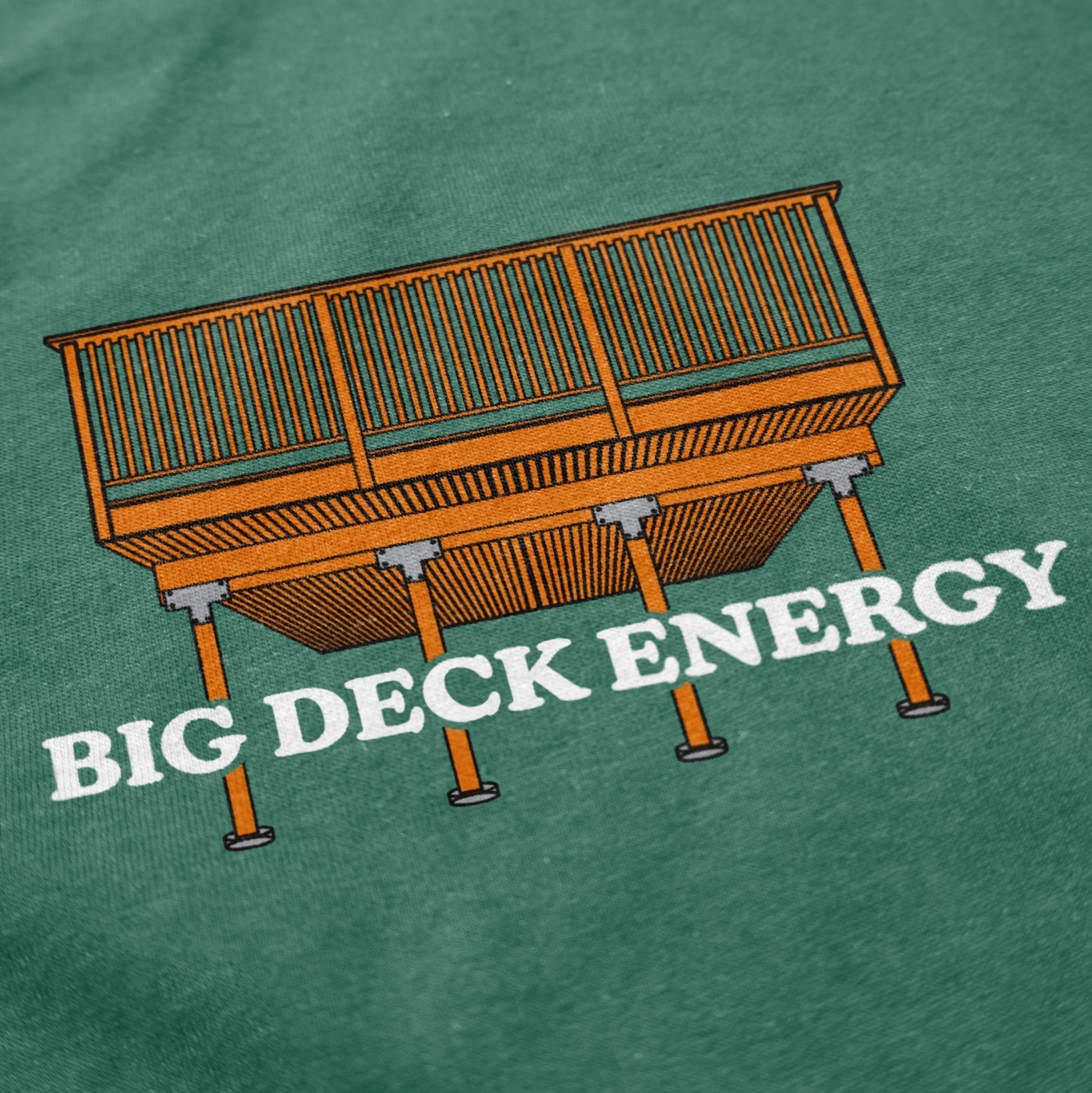 Big Deck Energy T Shirt Hoodie, Sweatshirt | CoreVibeTees.com (Image 3)