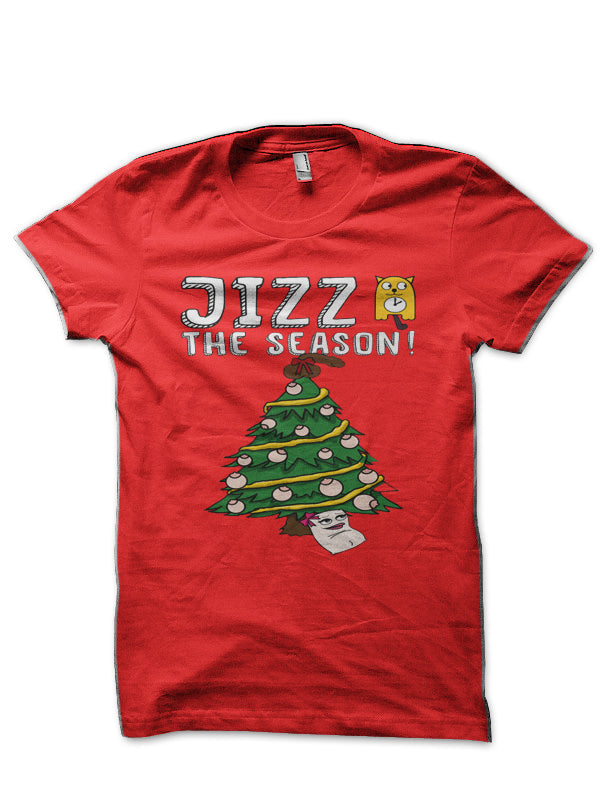 Jizz The Season Red T-Shirt Hoodie, Sweatshirt | CoreVibeTees.com