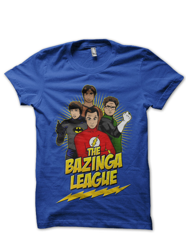 Bazinga Blue Tee Hoodie, Sweatshirt | CoreVibeTees.com