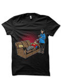 Bazinga Black Tee Hoodie, Sweatshirt | CoreVibeTees.com