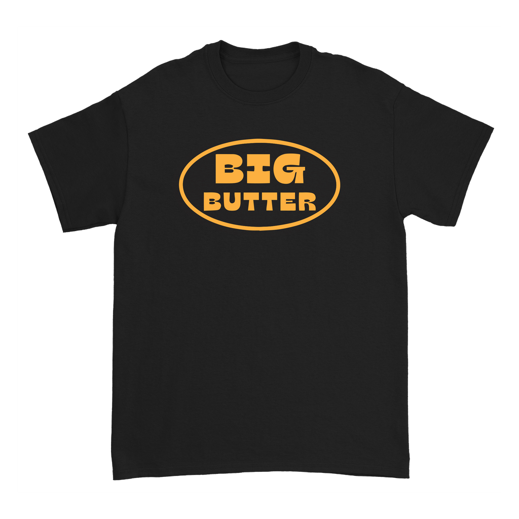 Connor Higgins - Big Butter T-Shirt (Black) Hoodie, Sweatshirt | CoreVibeTees.com