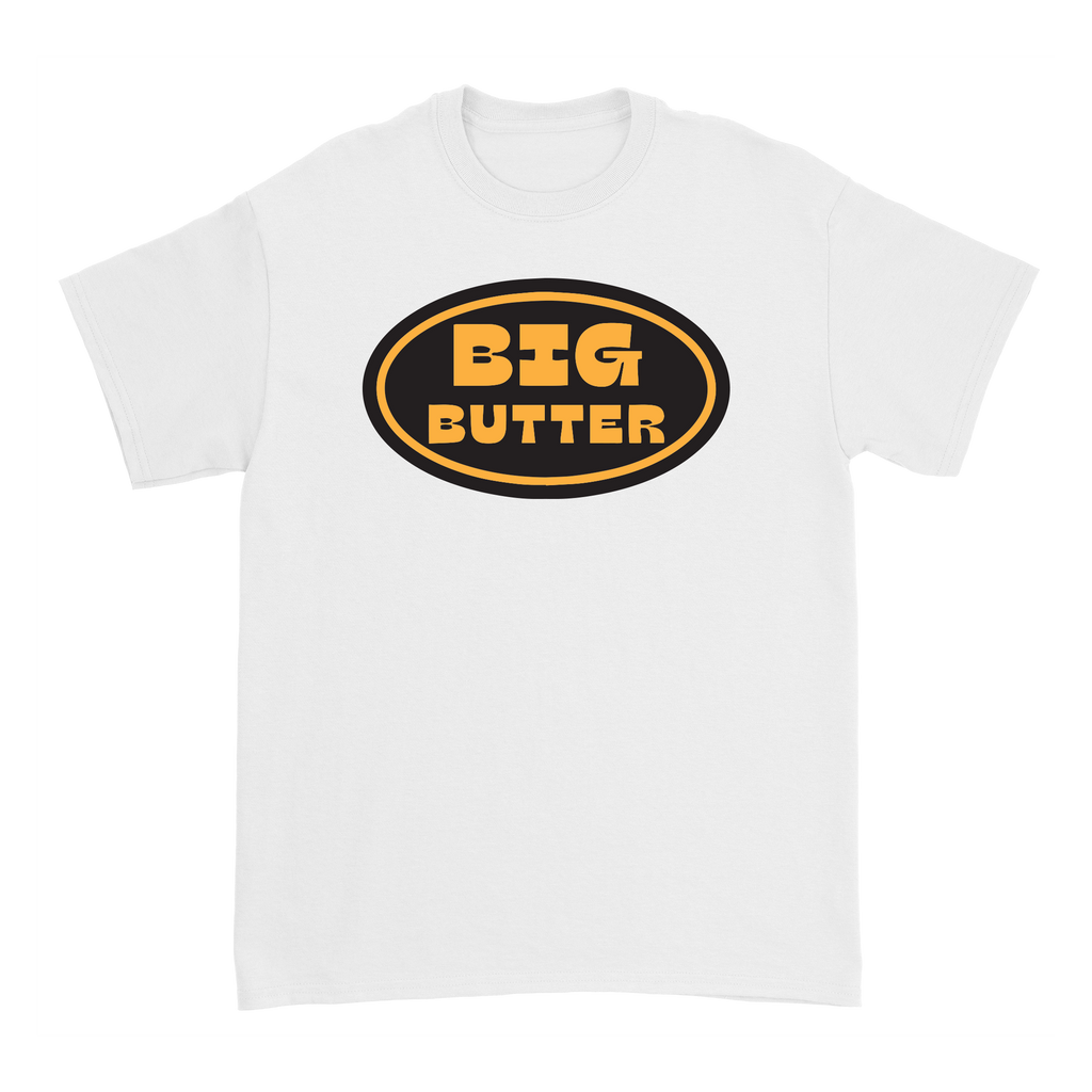Connor Higgins - Big Butter T-Shirt (White) Hoodie, Sweatshirt | CoreVibeTees.com