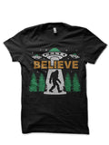 Bigfoot Alien Ufo Funny T-Shirt Hoodie, Sweatshirt | CoreVibeTees.com