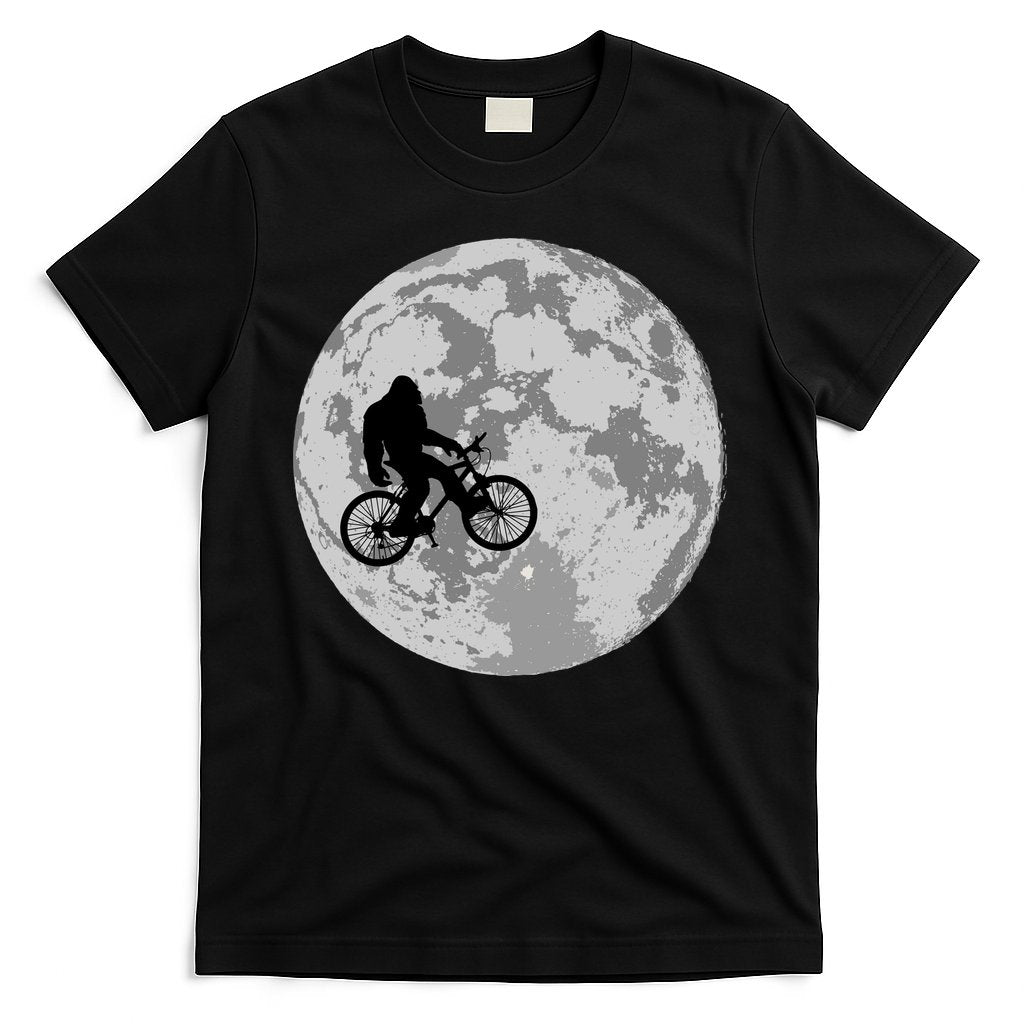 Bigfoot In The Moon Sasquatch T-Shirt Hoodie, Sweatshirt | CoreVibeTees.com