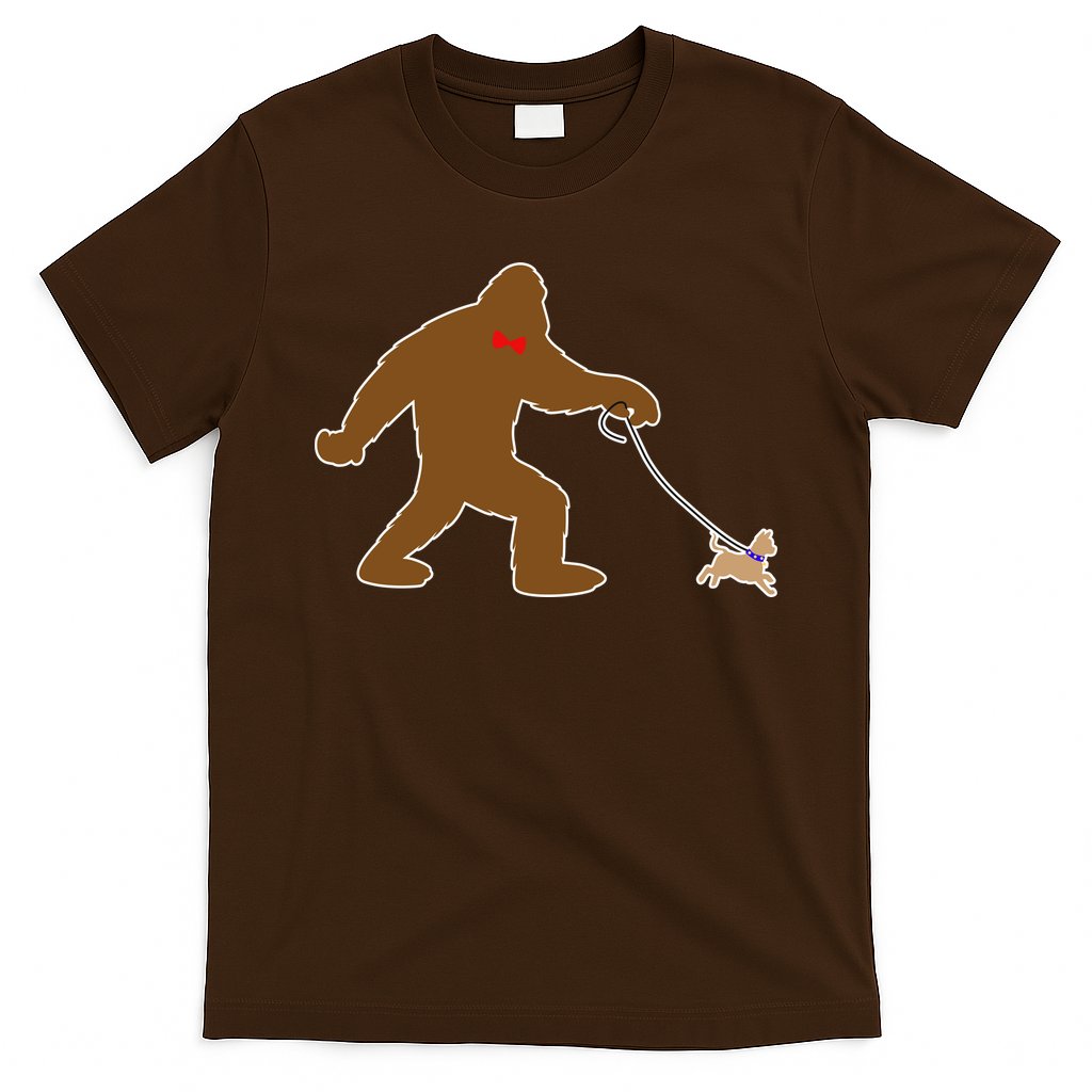 Bigfoot Walking Chihuahua Dog T-Shirt Hoodie, Sweatshirt | CoreVibeTees.com