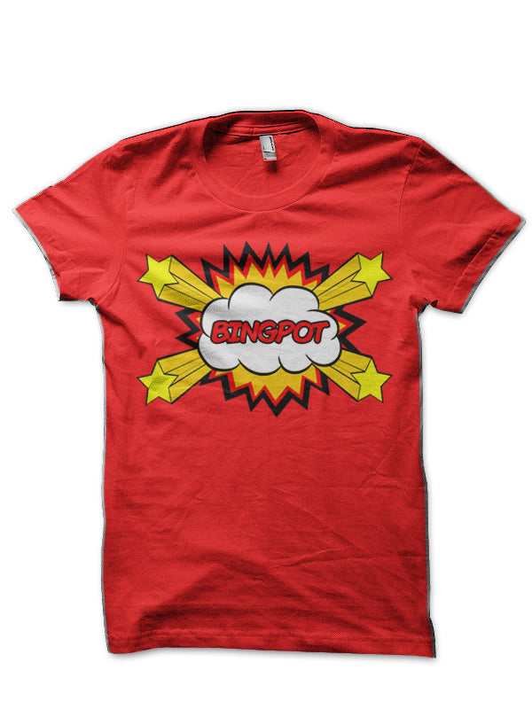 Bingpot! Brooklyn Nine-Nine Red T-Shirt Hoodie, Sweatshirt | CoreVibeTees.com