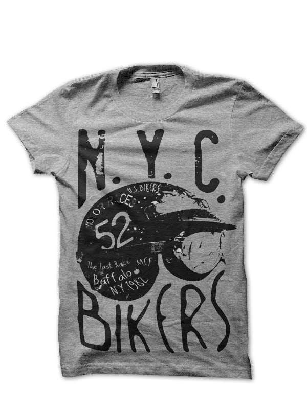 Bikers Grey Tee Hoodie, Sweatshirt | CoreVibeTees.com