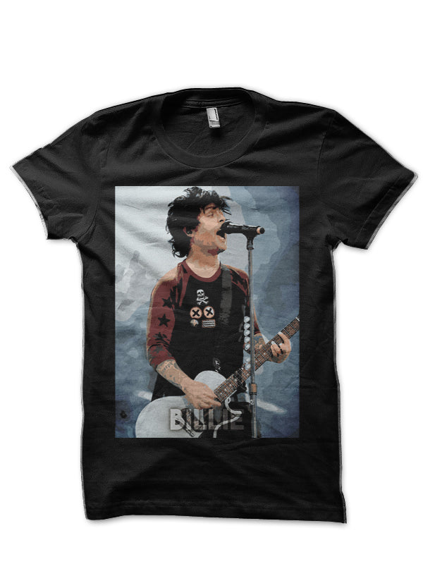 Billie Half Sleeve Black T-Shirt Hoodie, Sweatshirt | CoreVibeTees.com