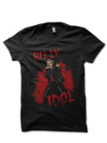 Billy Idol Black T-Shirt Hoodie, Sweatshirt | CoreVibeTees.com