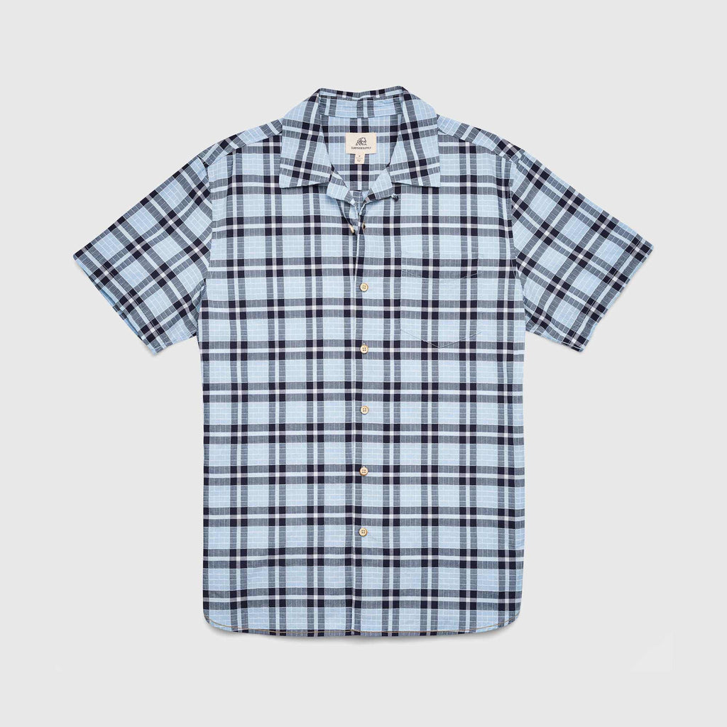 Billy Plaid Shirt - Sky Plaid Hoodie, Sweatshirt | CoreVibeTees.com (Image 1)