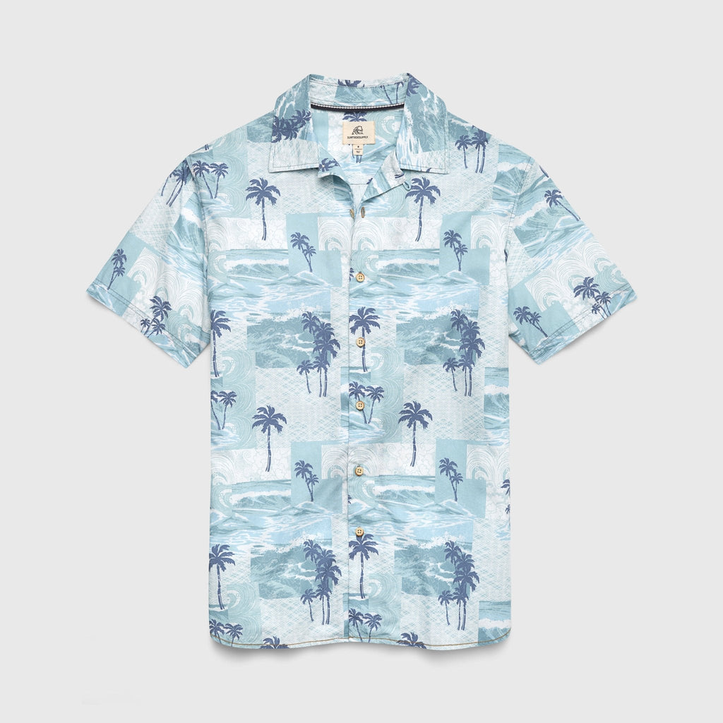 Billy Wave Camp Shirt - Stone Blue Hoodie, Sweatshirt | CoreVibeTees.com (Image 1)