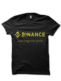 Binance Exchange The World Black T-Shirt Hoodie, Sweatshirt | CoreVibeTees.com