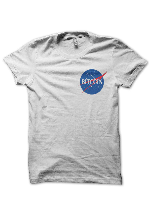 Bitcoin NASA Black T-Shirt Hoodie, Sweatshirt | CoreVibeTees.com