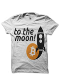 Bitcoin To The Moon Black T-Shirt Hoodie, Sweatshirt | CoreVibeTees.com