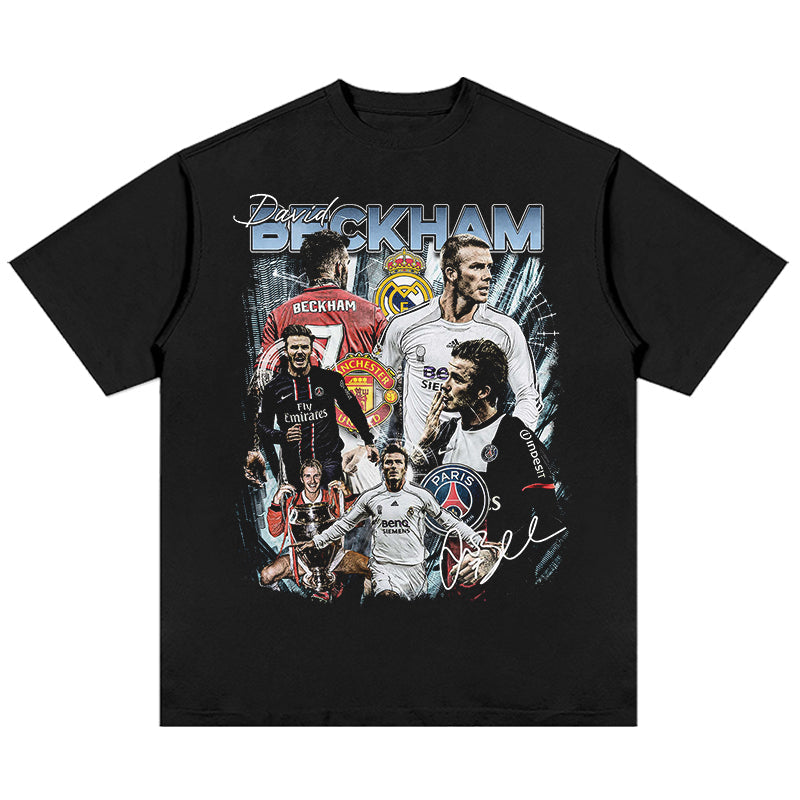 David Beckham â€œSignatureâ€ Tee Style001 Hoodie, Sweatshirt | CoreVibeTees.com (Image 1)