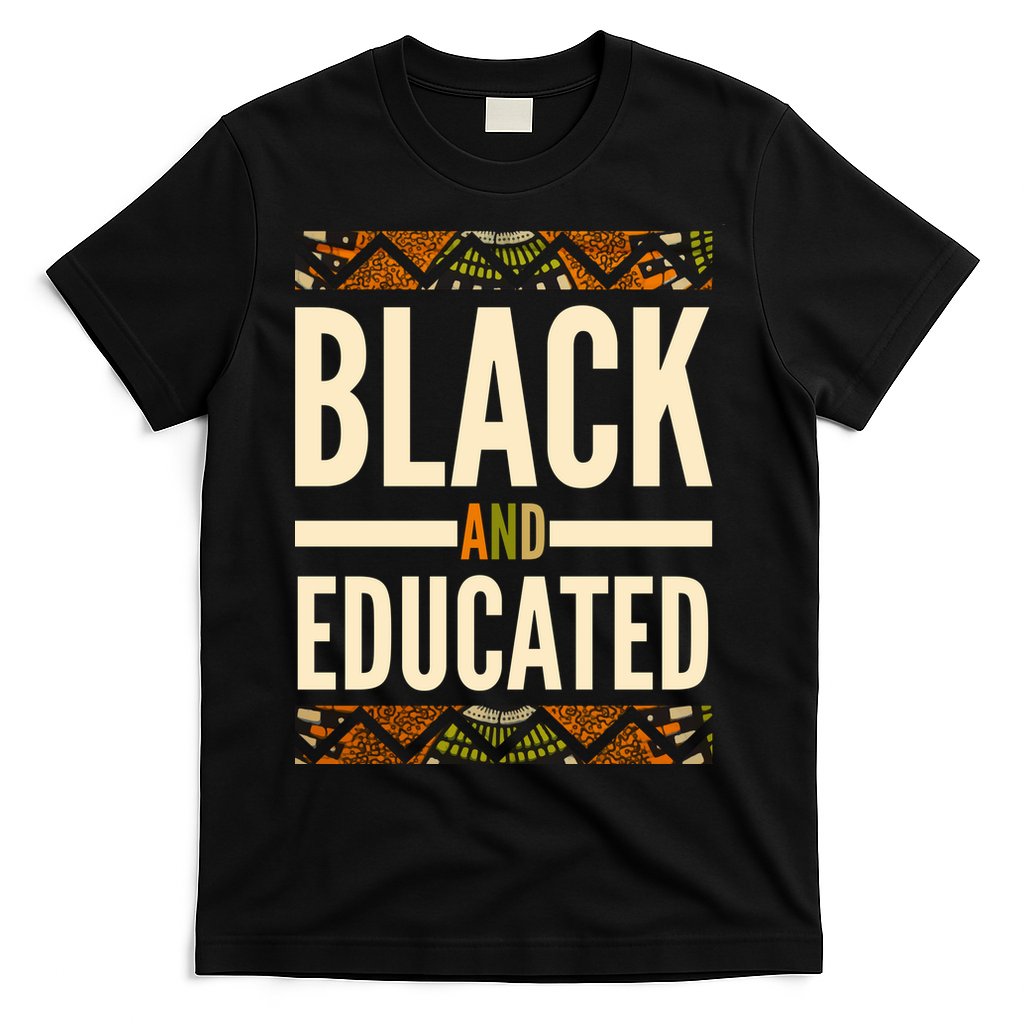 Black And Educated History African Pride T-Shirt Hoodie, Sweatshirt | CoreVibeTees.com
