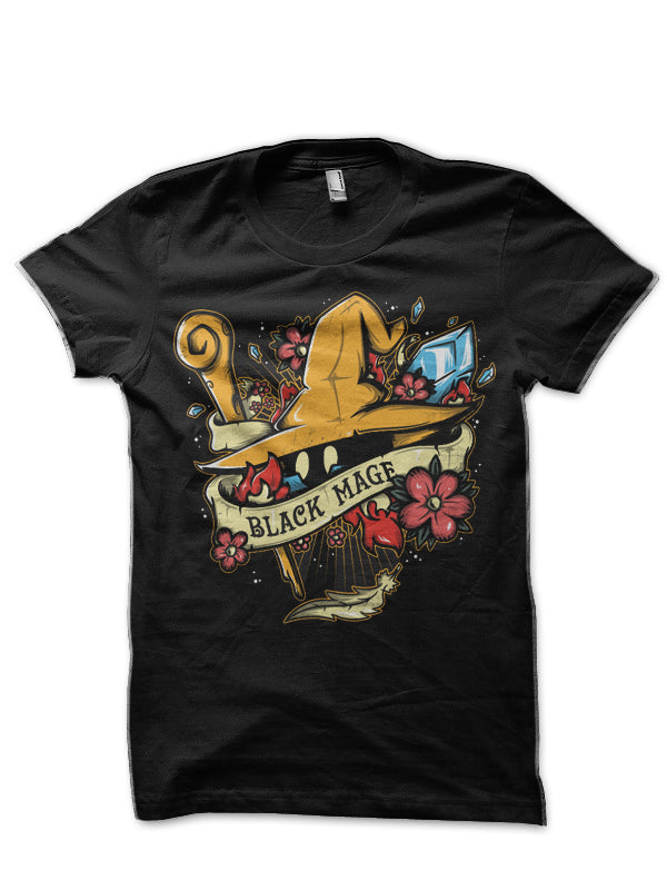The Black Mage Black T-Shirt Hoodie, Sweatshirt | CoreVibeTees.com