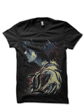 Deathnote Half Sleeve Black T-Shirt Hoodie, Sweatshirt | CoreVibeTees.com