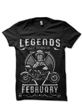 Legends Are Born In February T-Shirt Style002 Hoodie, Sweatshirt | CoreVibeTees.com