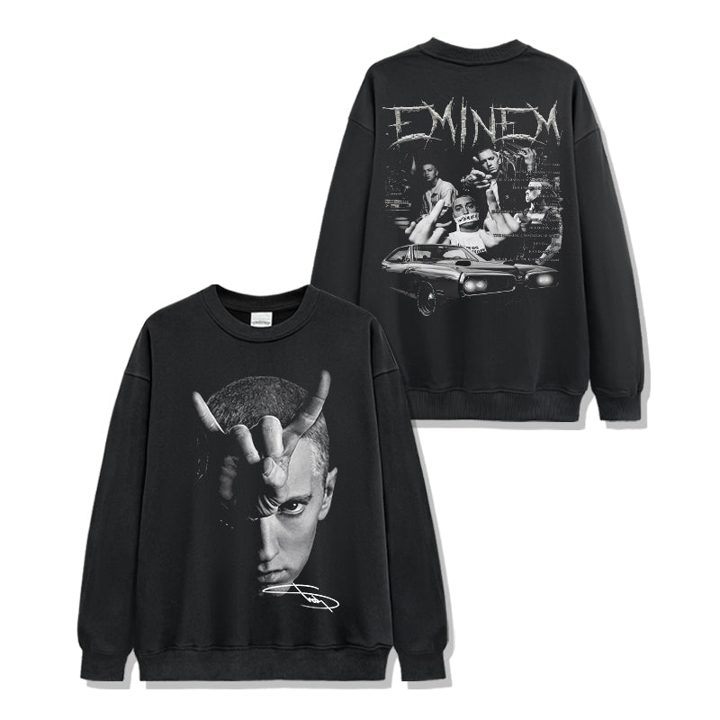 Eminem Signature Sweatshirt Style001 T-Shirts, Hoodie | CoreVibeTees.com (Image 1)