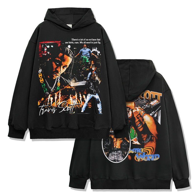Astroworld By Travis Scott Hoodie T-Shirts, Sweatshirt | CoreVibeTees.com (Image 1)