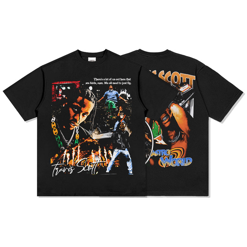 Astroworld By Travis Scott Tee Hoodie, Sweatshirt | CoreVibeTees.com (Image 2)