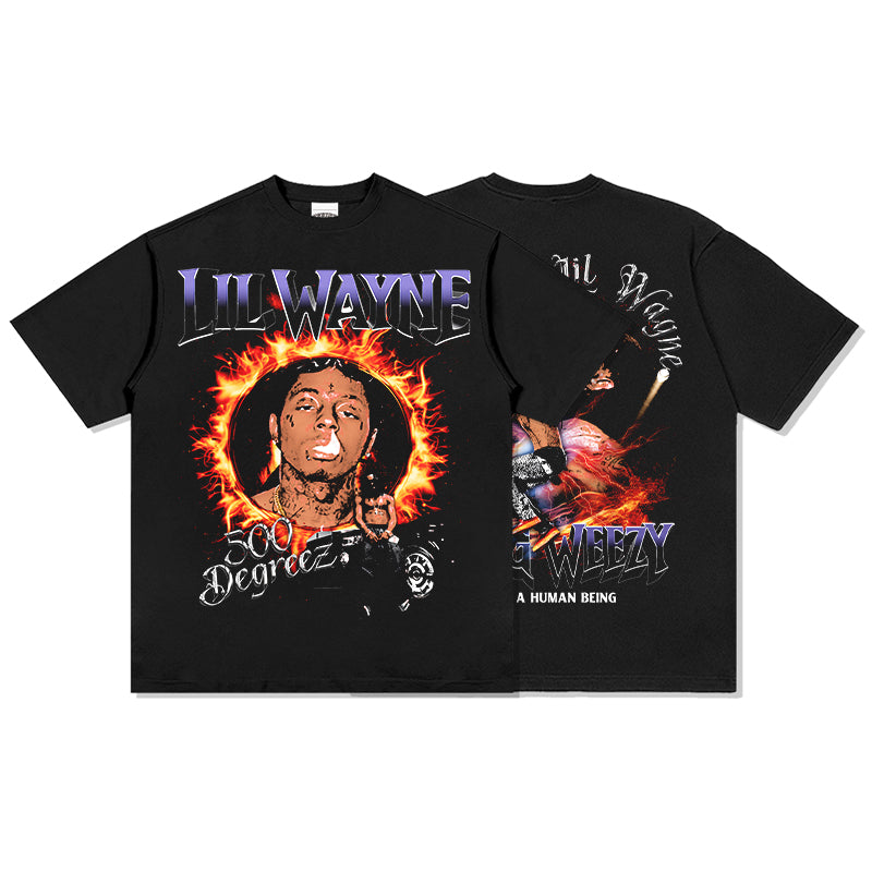 500 Degreez By Lil Wayne TEE Hoodie, Sweatshirt | CoreVibeTees.com (Image 1)